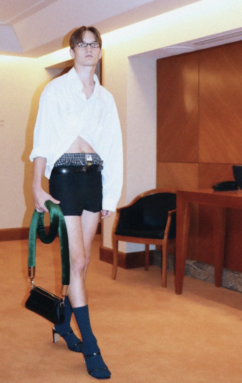 A look from the NIHL SS25 collection